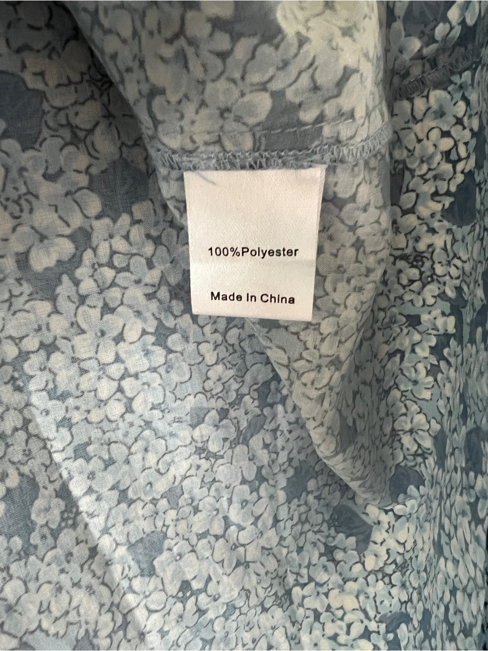 Tuckernuck Blue Hydrangea Royal Sleeveless Shirt Dress - Picture 11 of 13
